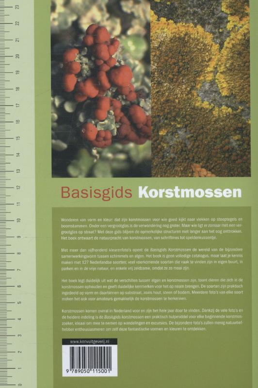Korstmossen / Basisgidsen achterkant
