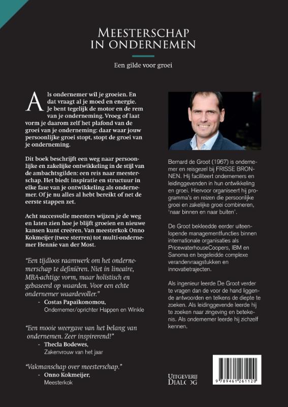 Meesterschap in ondernemen achterkant