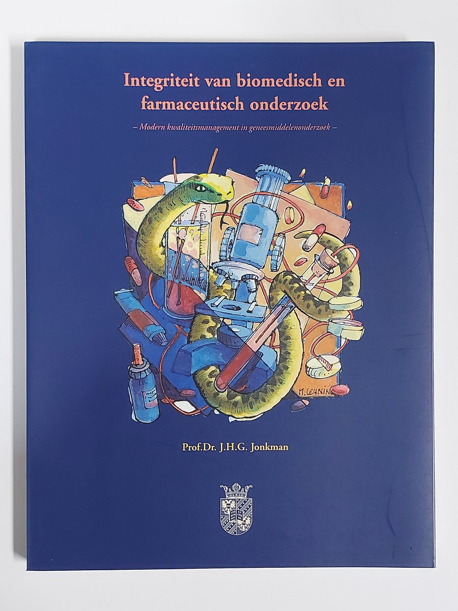 boekenbalie_9789023233879_cover Integriteit van biomedisch en farmaceutisch onderzoek. Modern kwaliteitsmanagement in geneesmiddelenonderzoek
