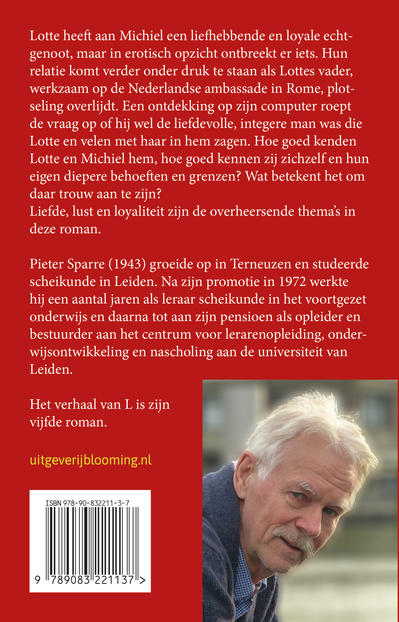 Het verhaal van L achterkant