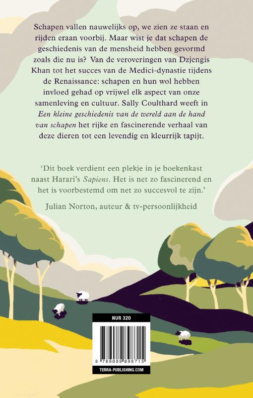 Een kleine geschiedenis van de wereld aan de hand van schapen achterkant