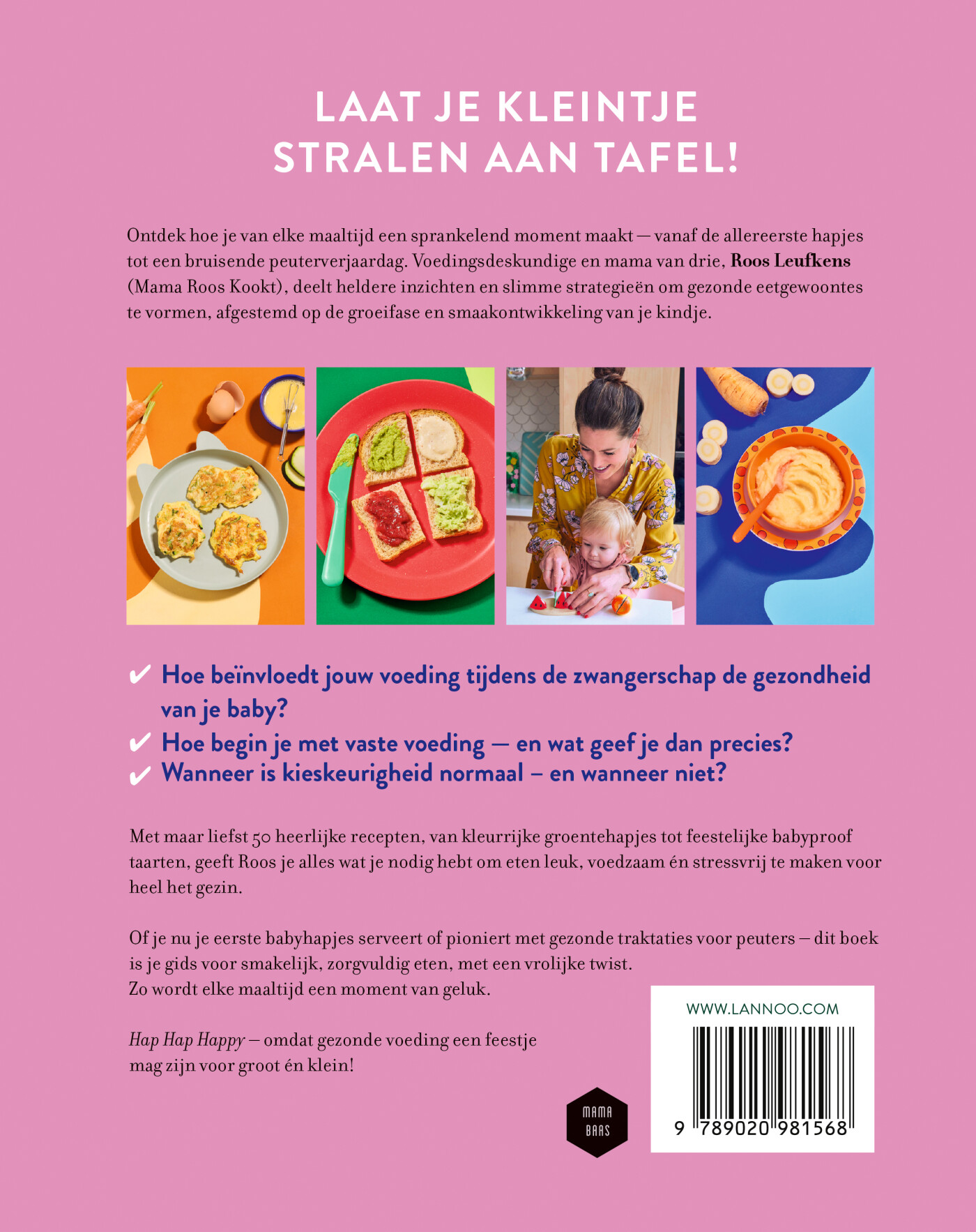 Hap hap happy / Mama Baas achterkant