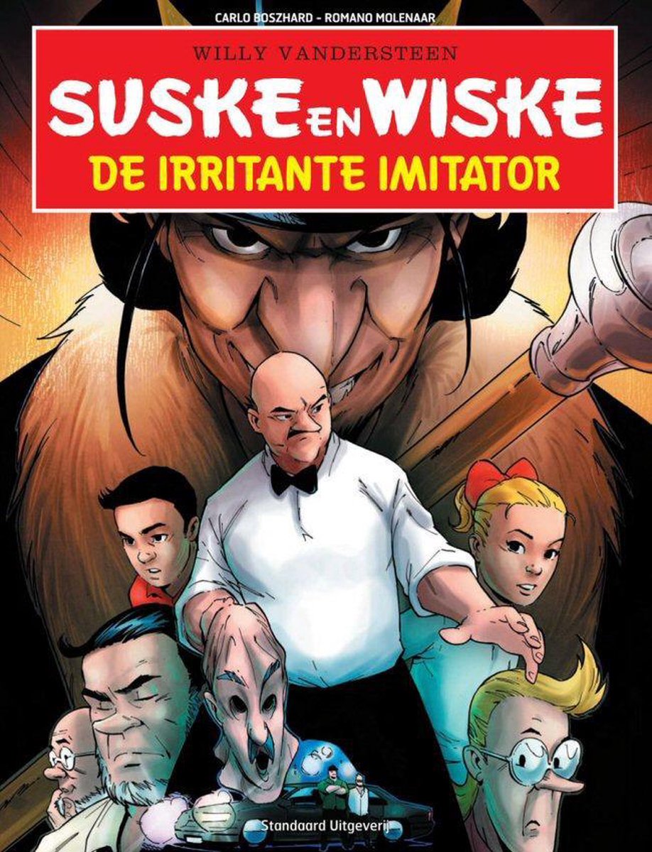 boekenbalie_9789903243981_cover "Suske en Wiske  - De irritante imitator (Carlo Boszhard Special)"