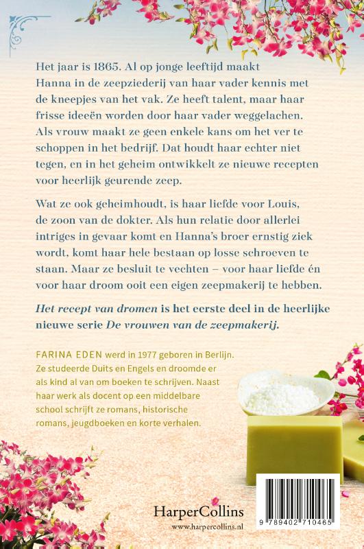 Het recept van dromen / De vrouwen van de zeepmakerij / 1 achterkant