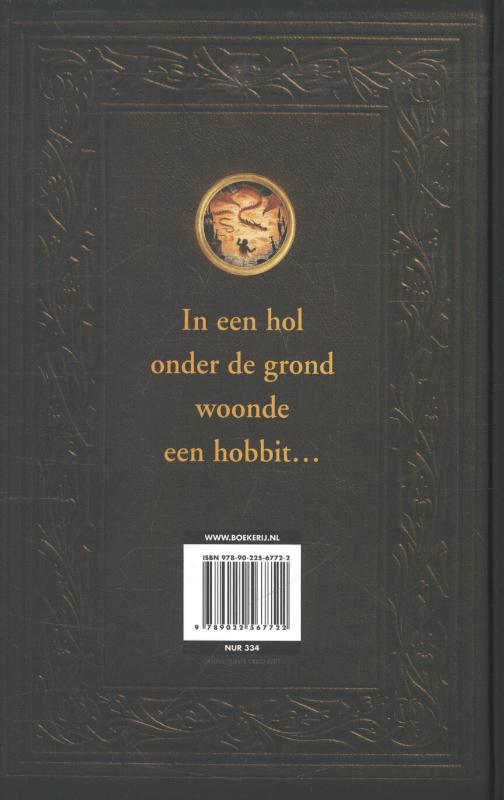 De Hobbit - Luxe versie achterkant