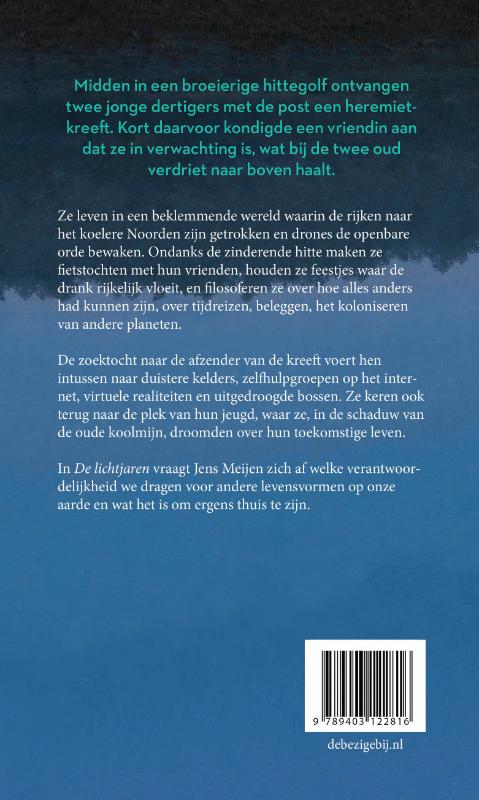 De lichtjaren achterkant