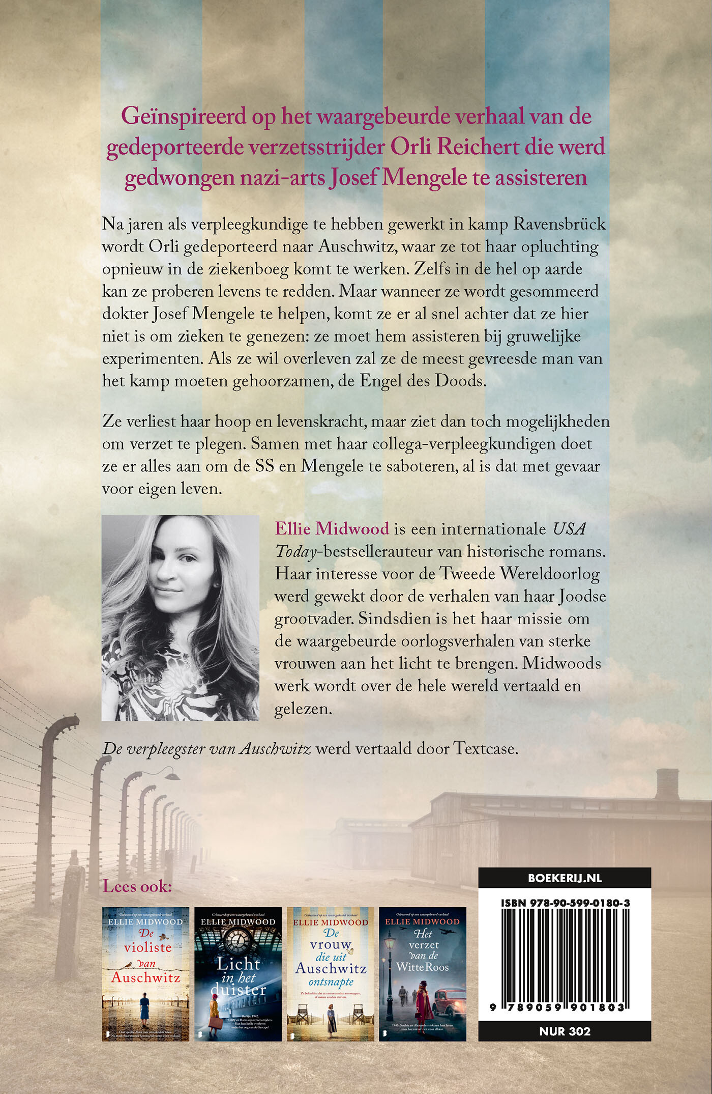 De verpleegster van Auschwitz achterkant