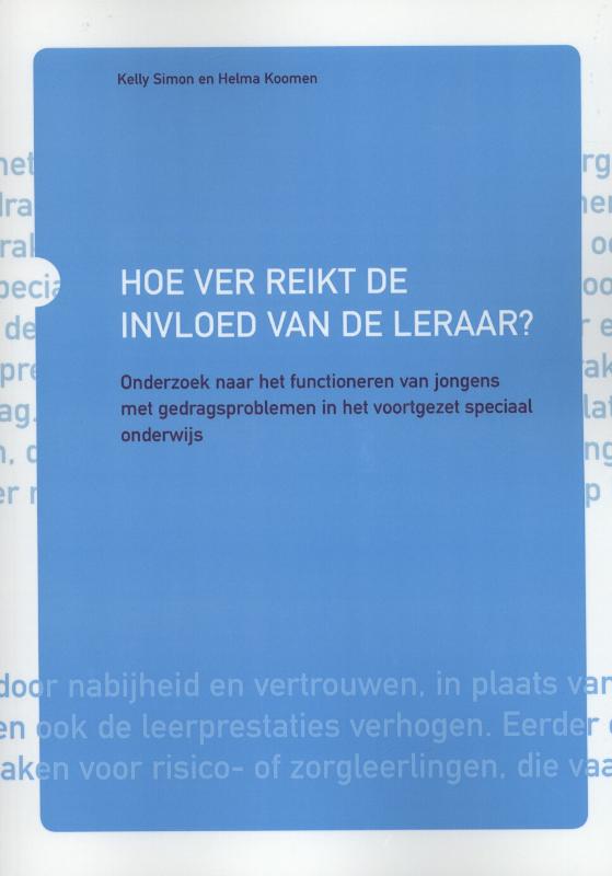 Horizon Publicatie-reeks  -   Hoe ver reikt de invloed van de leraar?