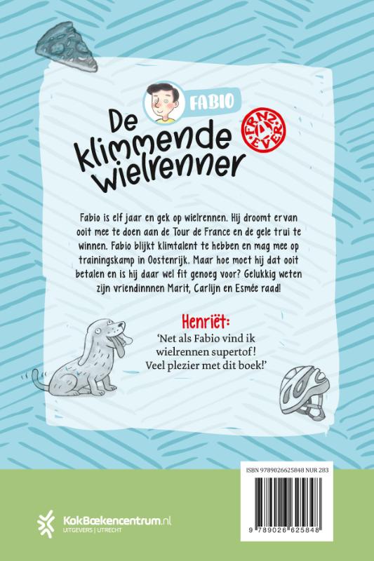 De klimmende wielrenner / FRNZ4EVER achterkant