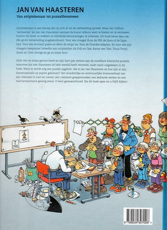 Jan van Haasteren, van striptekenaar tot puzzelfenomeen achterkant
