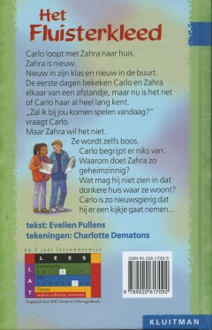 Het fluisterkleed / Klavertje vier-serie Het fluisterkleed / Klavertje vier-serie achterkant