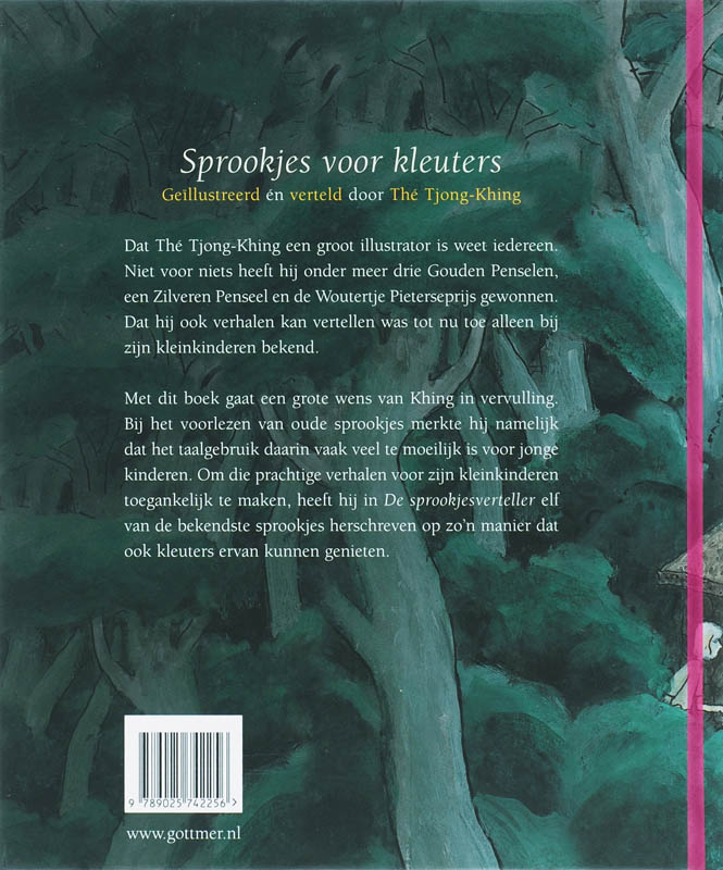 De sprookjesverteller / De sprookjesverteller achterkant