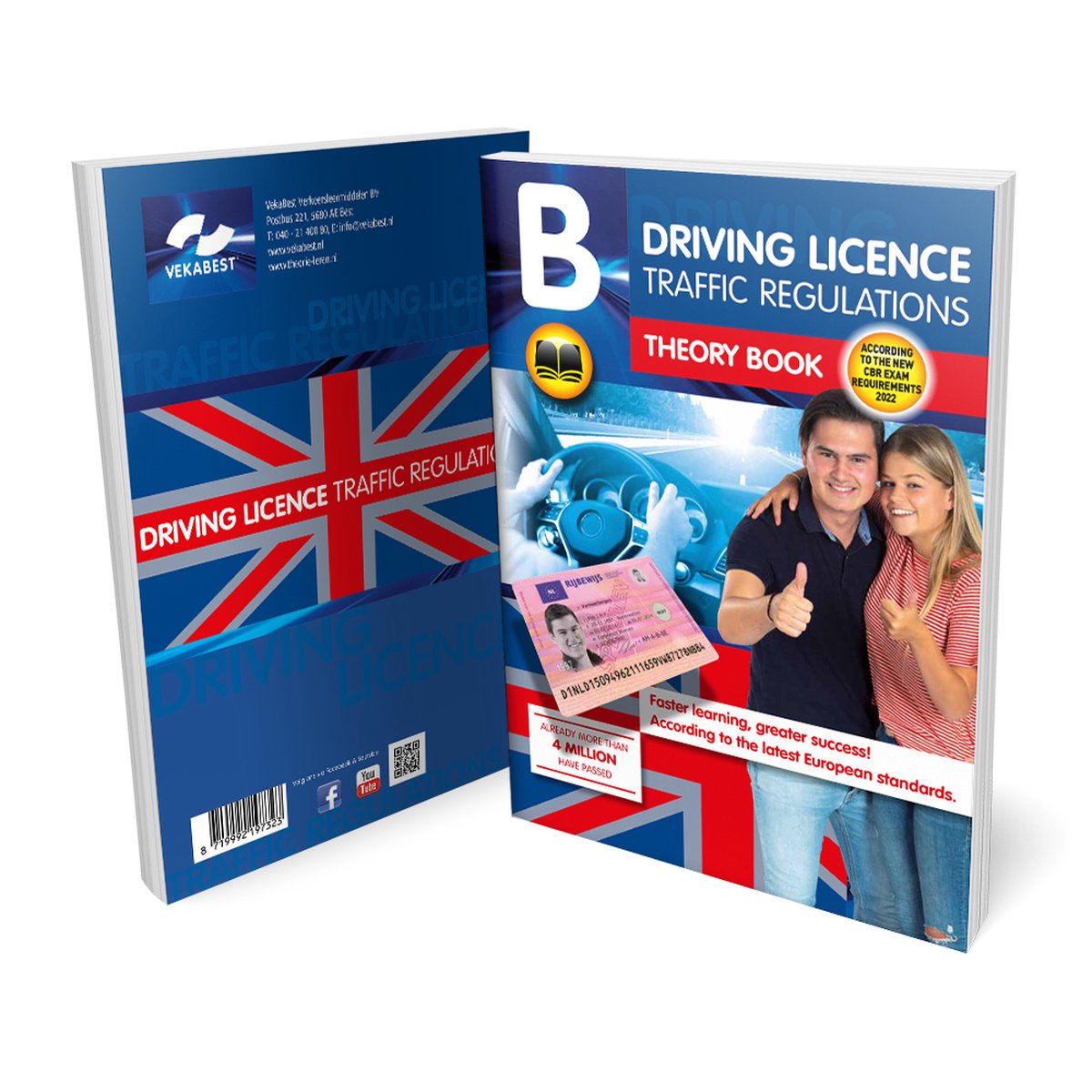 AutoTheorieboek Engels 2022 (English) - Car Theory Book Driving License B