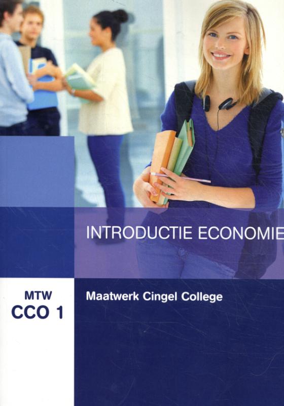 MTW CCO 1 : Maatwerk Cingel College, Introductie economie