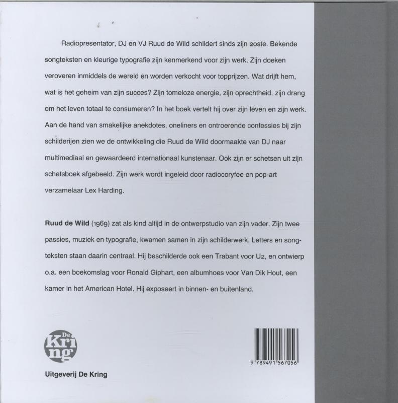 Ruud de Wild Ruud de Wild achterkant