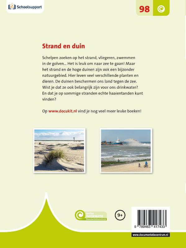 Strand en duin / Junior Informatie / 98 achterkant