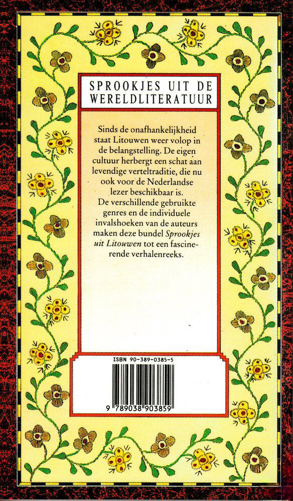 Sprookjes uit Litouwen / Sprookjes uit de wereldliteratuur achterkant