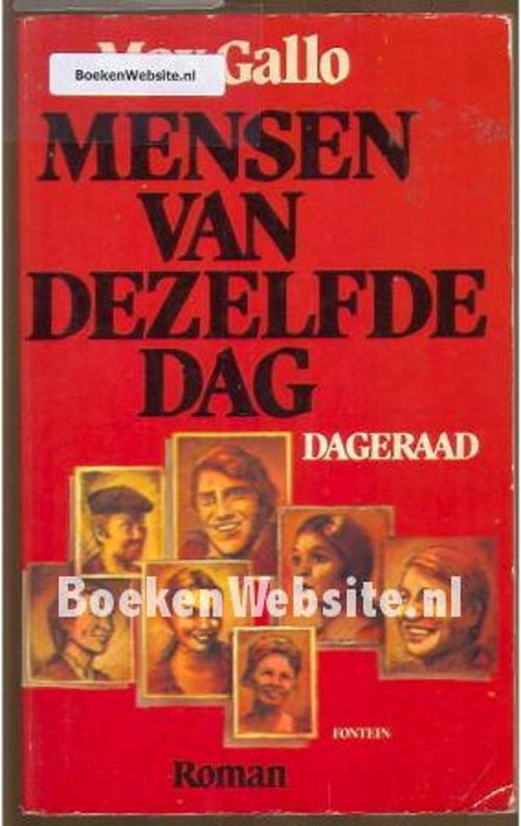 Mensen van dezelfde dag