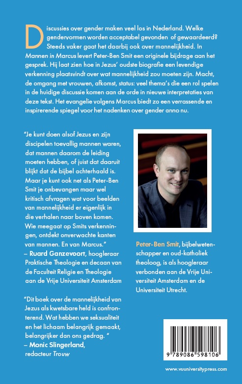 Mannen in Marcus achterkant