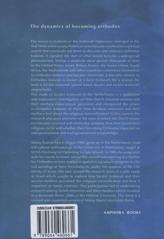 the dynamics of becoming orthodox achterkant