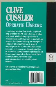 Operatie IJsberg / Dirk Pitt-avonturen achterkant