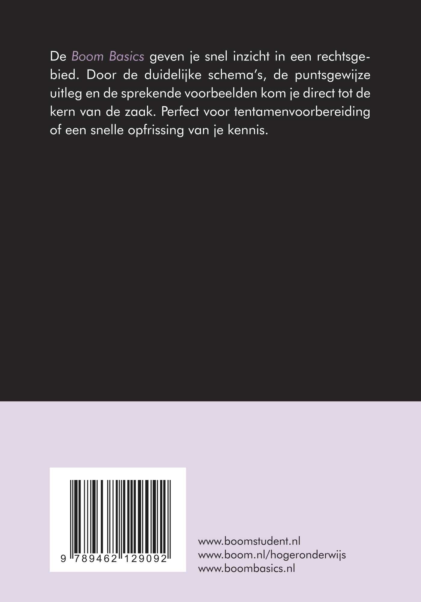 Boom Basics Internationaal recht / Boom Basics achterkant