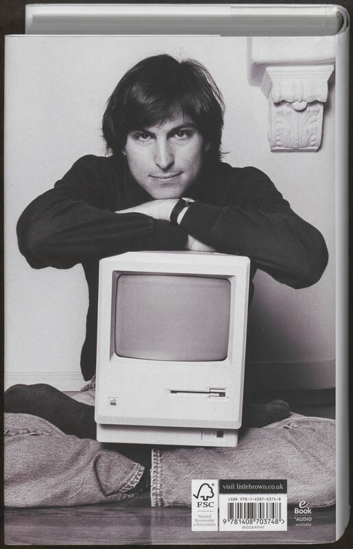 Steve Jobs achterkant