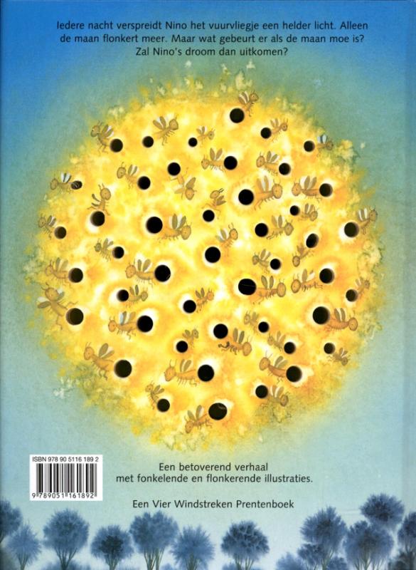 Nino, het kleine vuurvliegje / Een Vier Windstreken prentenboek achterkant