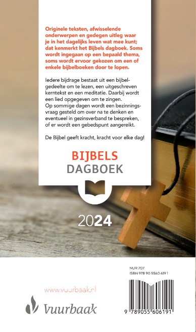 Bijbels dagboek 2024 achterkant