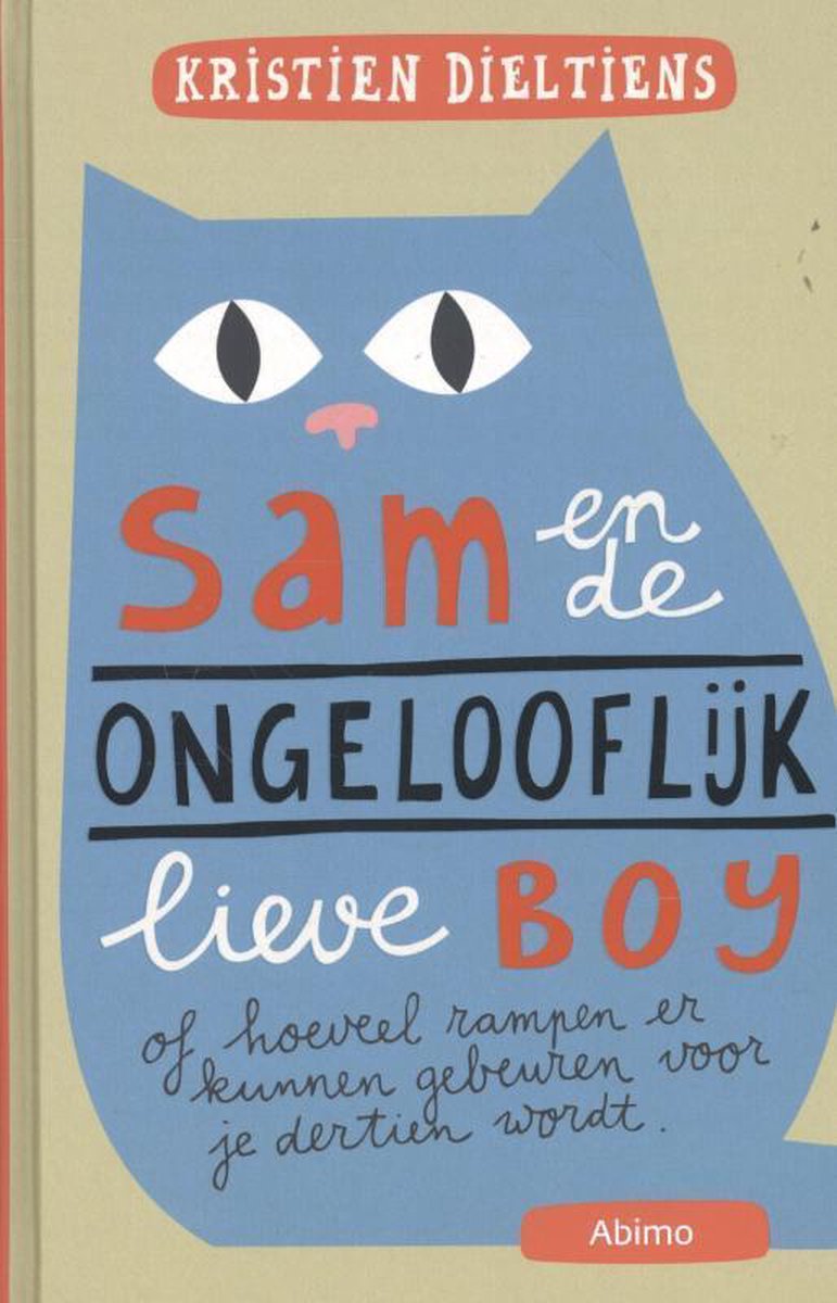 boekenbalie_9789462342620_cover Sam en de ongelooflijk lieve Boy, of Hoeveel rampen er kunnen gebeuren voor je dertien wordt.
