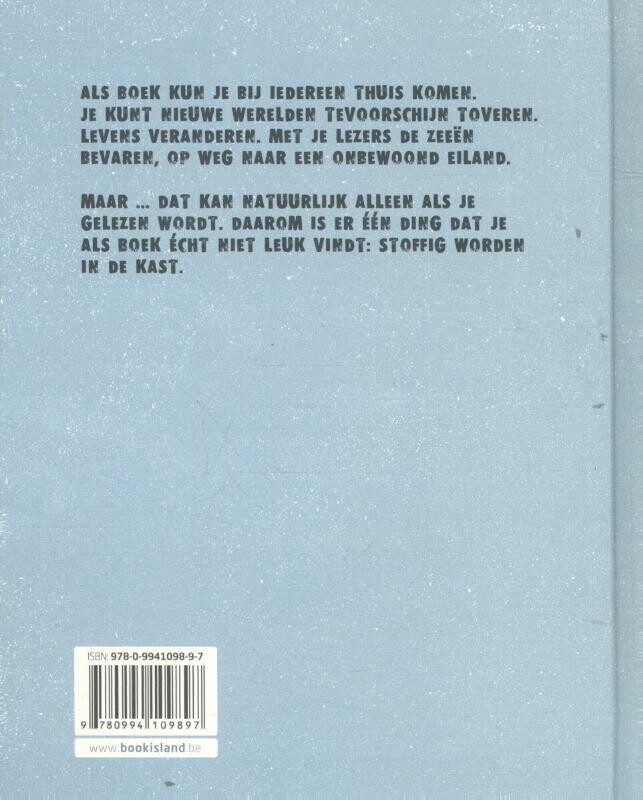 Als ik een boek was achterkant