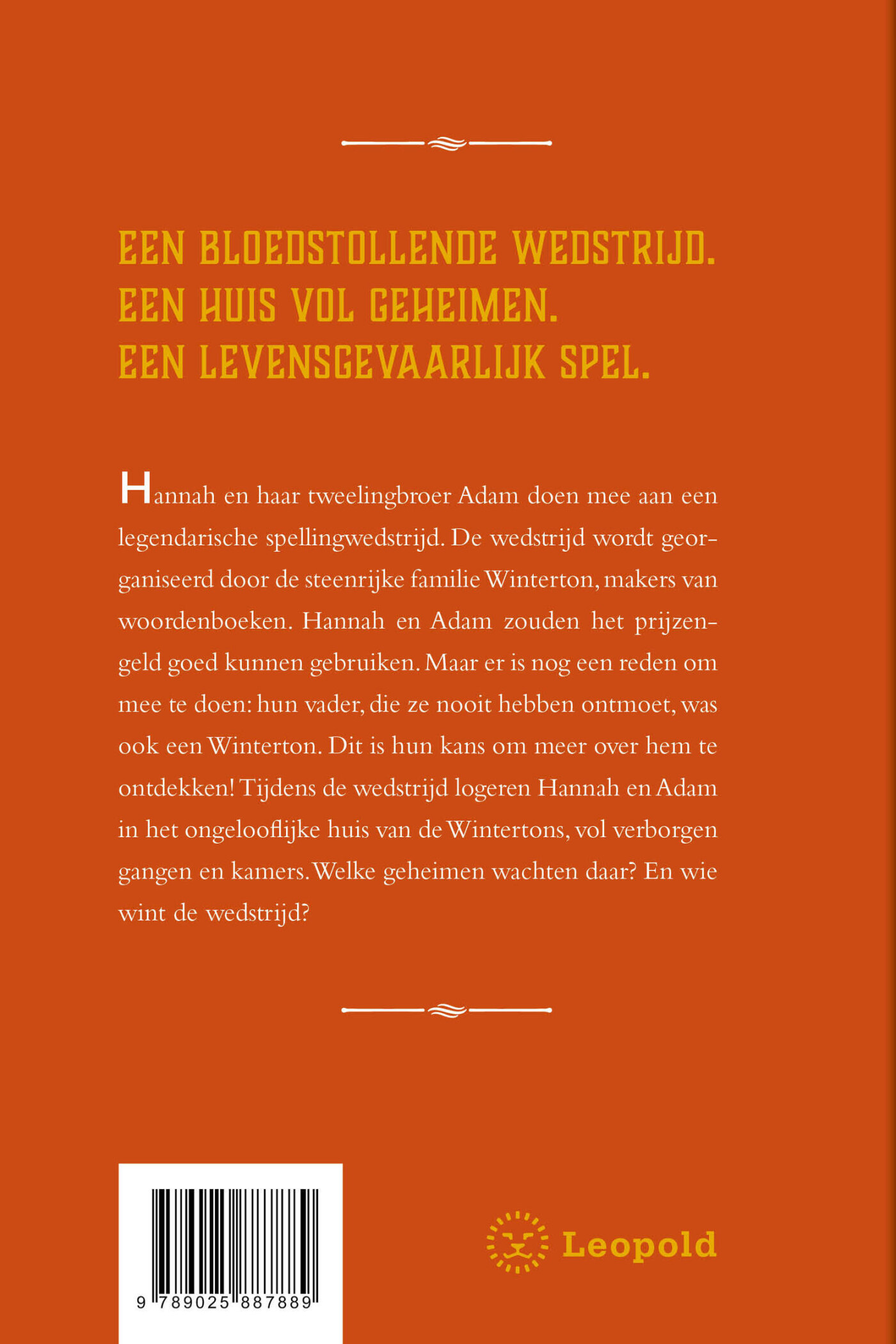 Het laatste woord / Het duizend geheimen complot / 1 achterkant