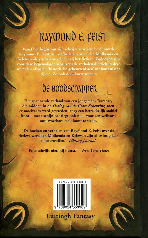 De boodschapper achterkant