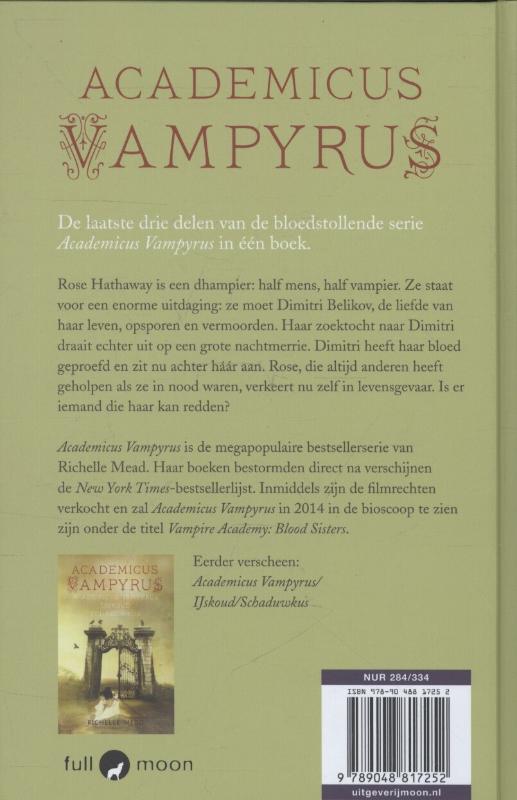 Academicus vampyrus Bloedbelofte Geestesband Offergave achterkant