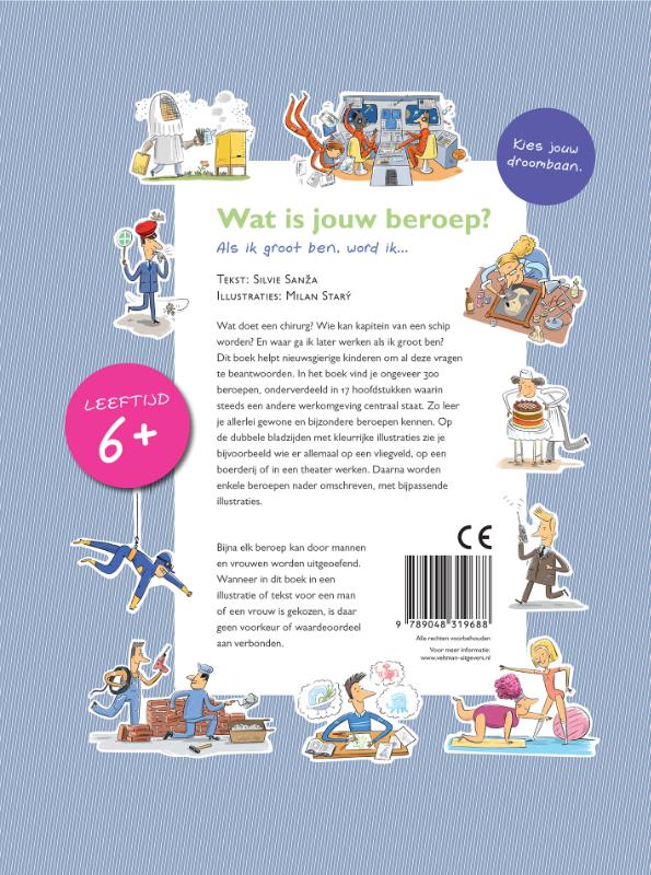 Wat is jouw beroep? achterkant