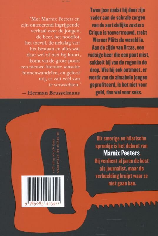 De dag dat we Andy zijn arm afzaagden achterkant