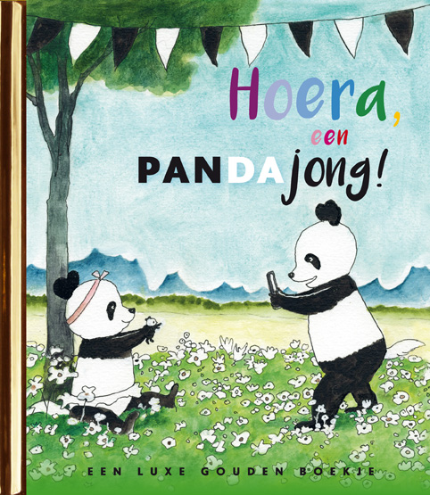 Hoera, een pandajong! / Gouden Boekjes