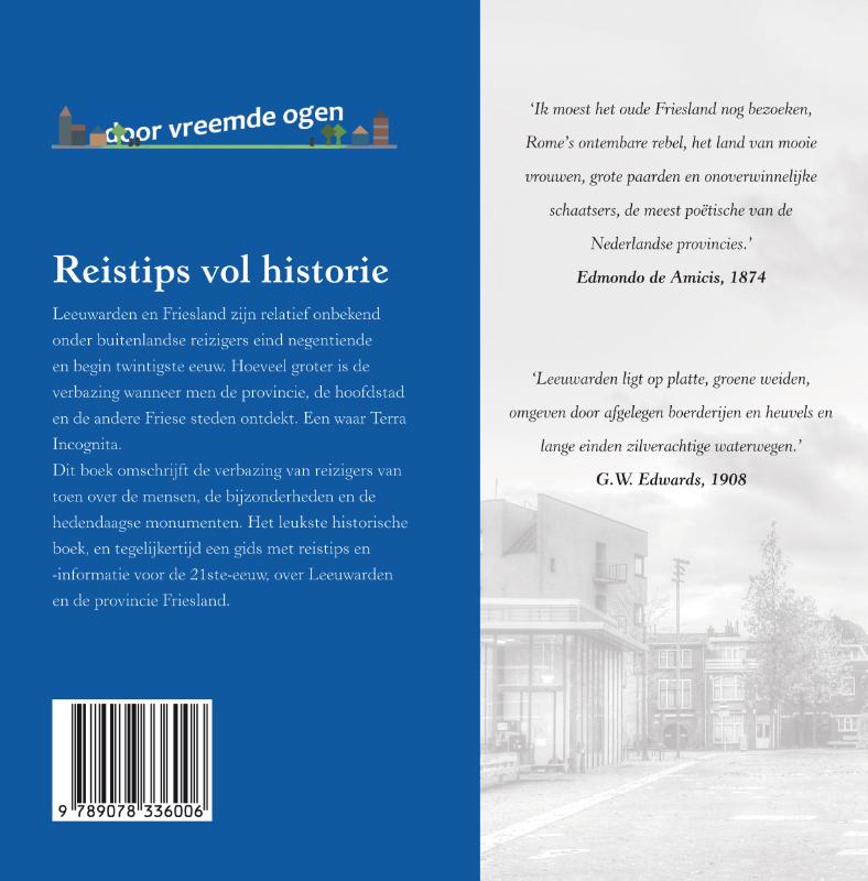 Leeuwarden en Friesland, 1850-1920 / door vreemde ogen achterkant