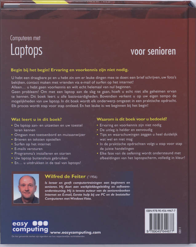 Computeren Met Laptops Voor Senioren achterkant