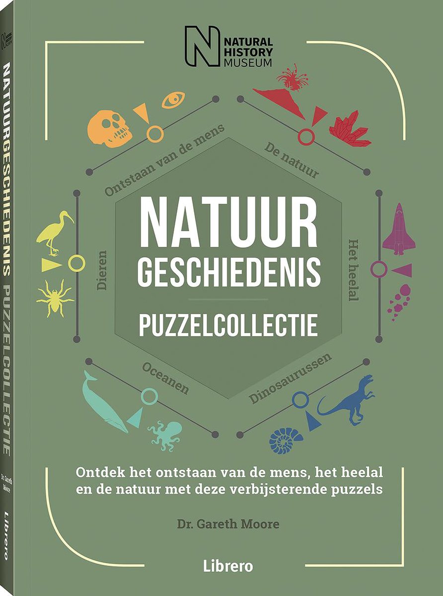 Natuurgeschiedenis puzzelboek