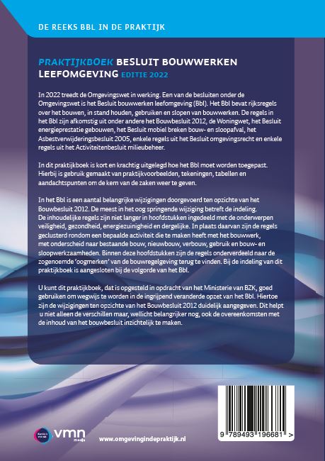 Praktijkboek Besluit bouwwerken leefomgeving Praktijkboek Besluit bouwwerken leefomgeving achterkant