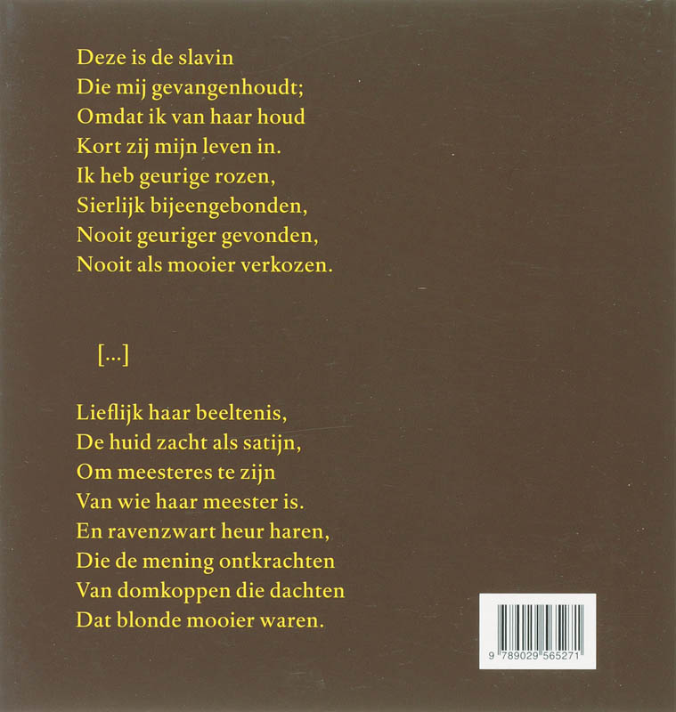 Ware voor zo lange liefde niet zo kort het leven achterkant