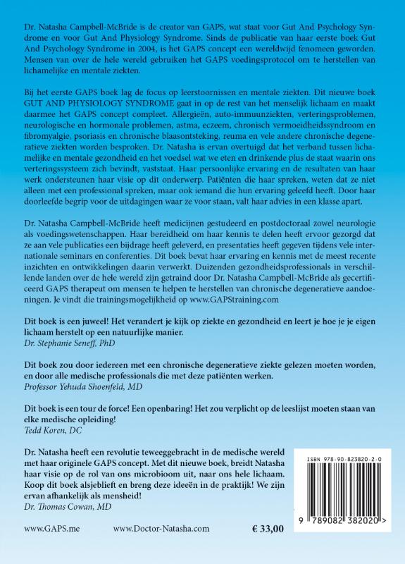 Gut and Physiology Syndrome achterkant