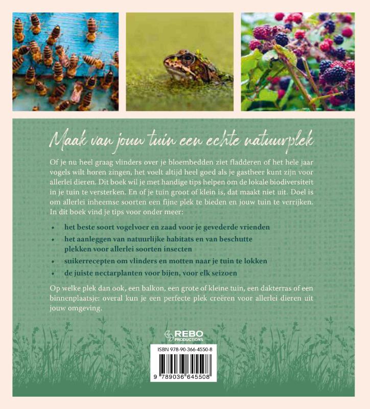 Breng het wild terug in je tuin achterkant