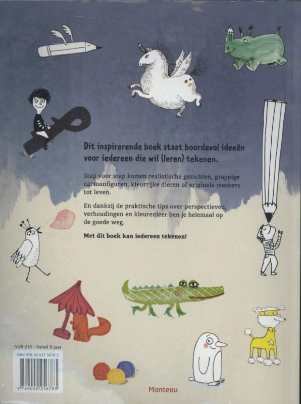 Tekenschool achterkant