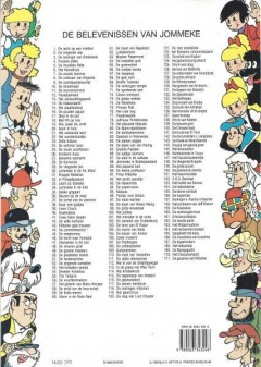 De gelukzoekers / De belevenissen van Jommeke / 116 achterkant