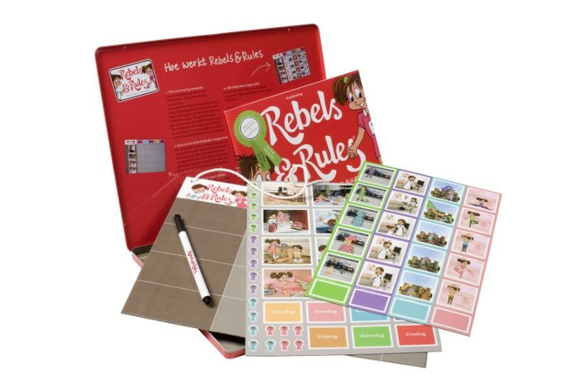 Rebels&Rules Afsprakenbord achterkant