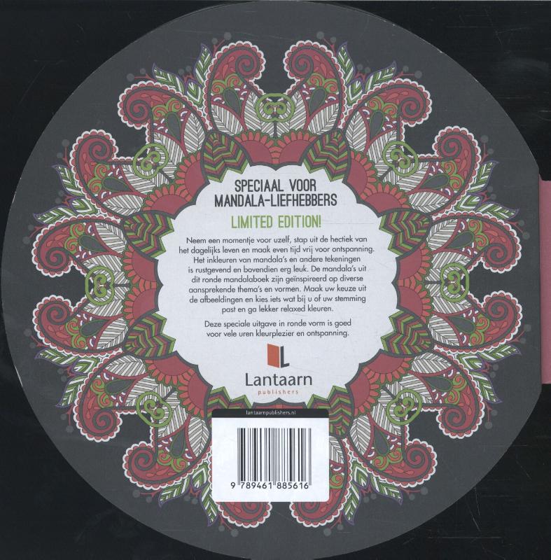 100 Creaties Mandala / Creative colors achterkant