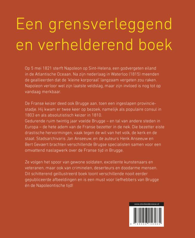 Brugge voor Napoleon achterkant