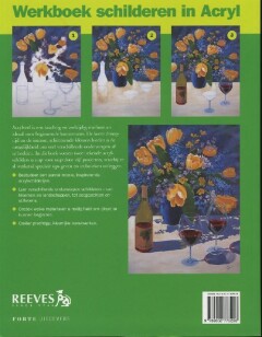 WERKBOEK SCHILDEREN IN ACRYL WERKBOEK SCHILDEREN IN ACRYL achterkant